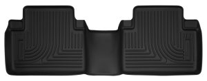Nissan Rogue Floor Mats - Rear - Husky Liners - X-Act Contour - Black - `14-`18
